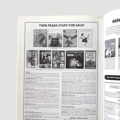 2000 Twin Peaks: Wrapped in Plastic Log Lady Issue