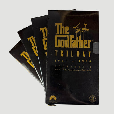 90's The Godfather UK 4xVHS Boxset