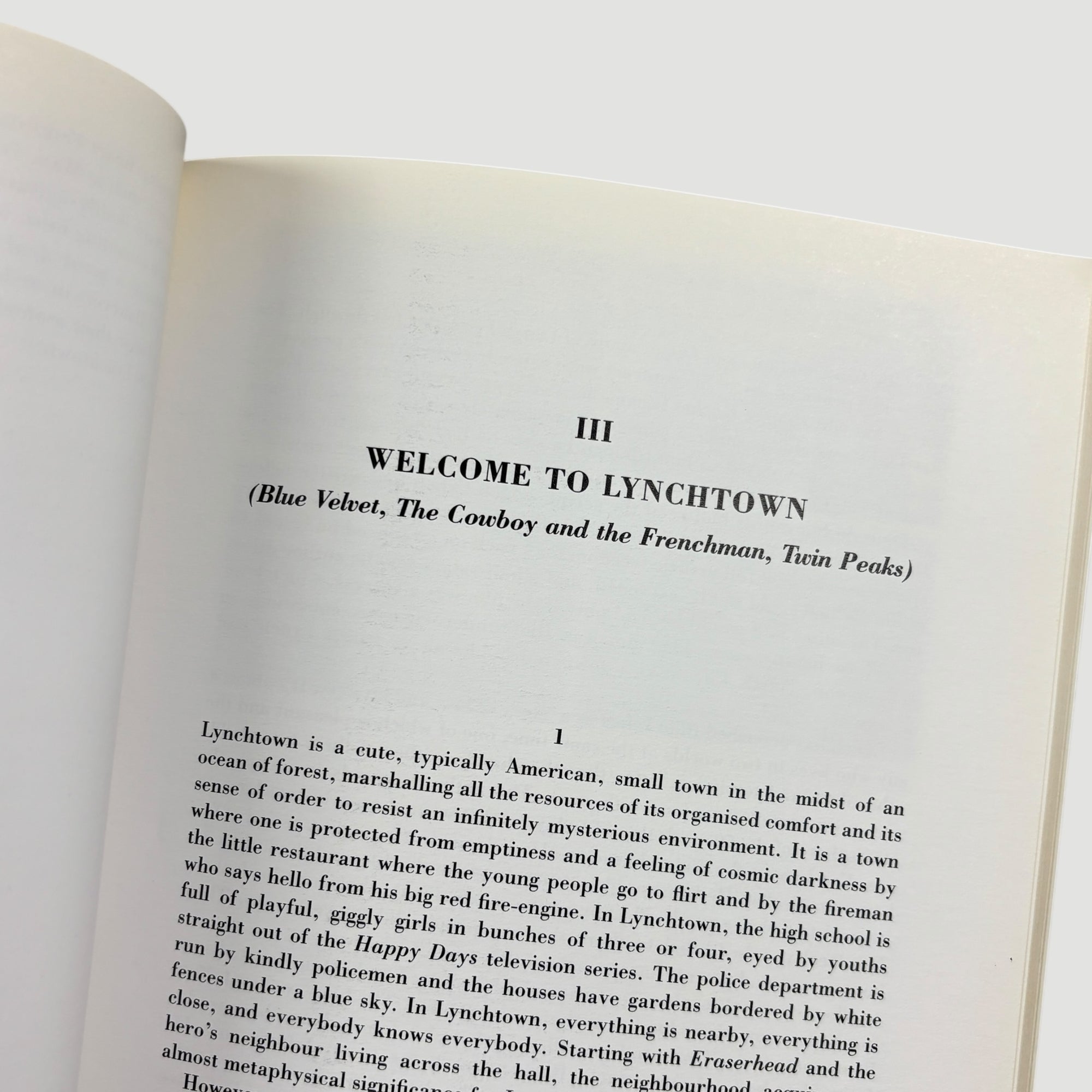 1995 David Lynch by Michel Chion