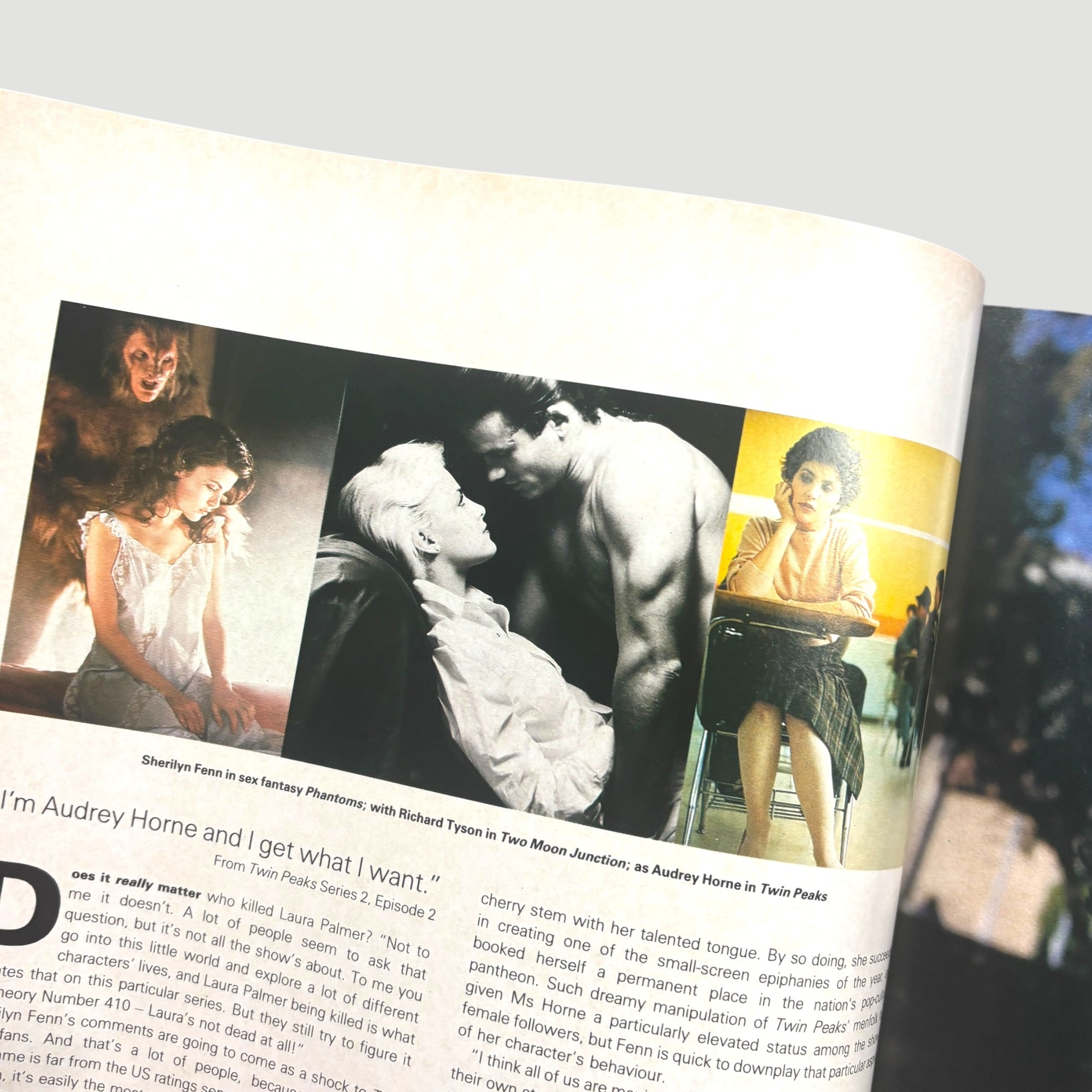 1990 The Face Sherilyn Fenn Issue