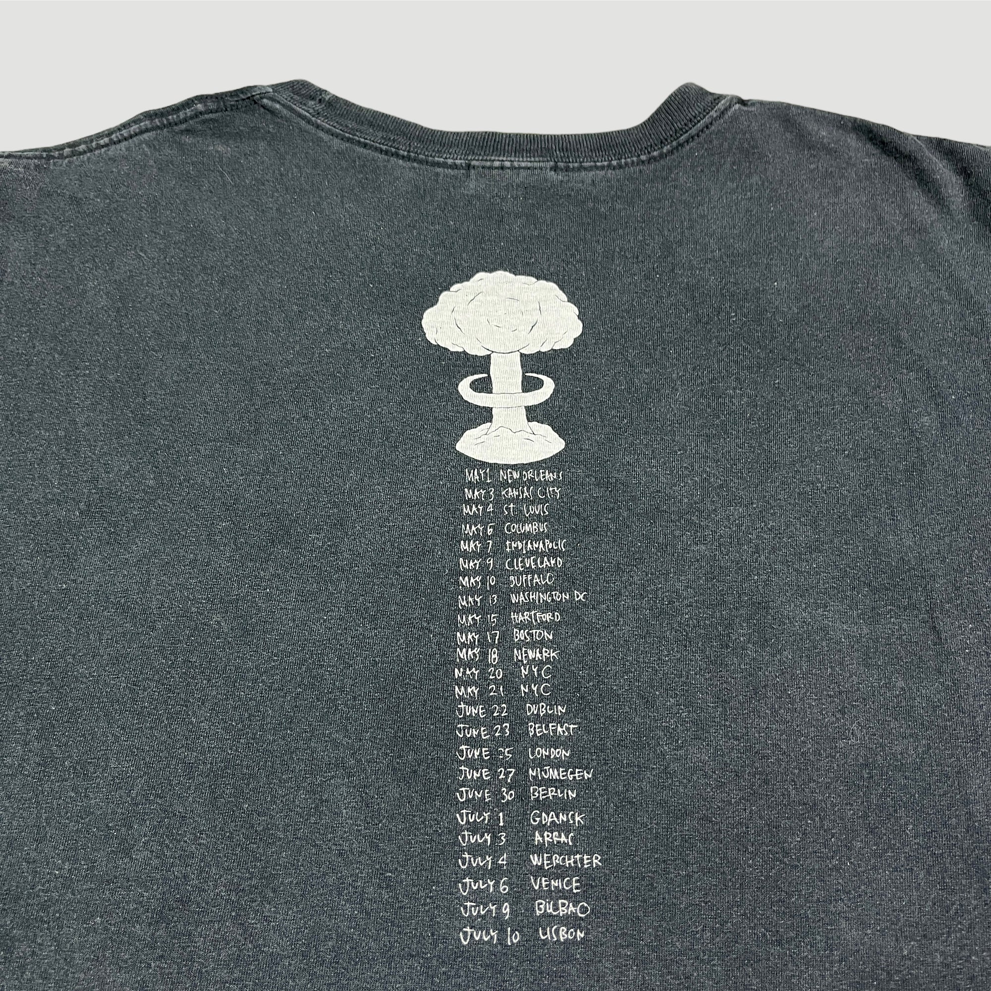 2010 Pearl Jam Bomb Tour T-Shirt