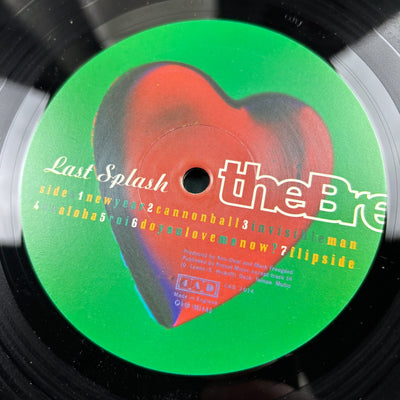 1993 The Breeders Last Splash LP UK 1st Press + Bonus 7"