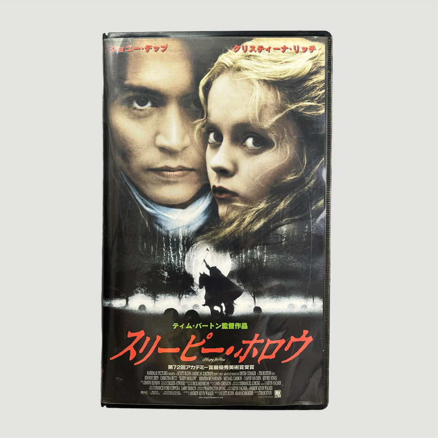 1999 Sleepy Hollow Japanese VHS