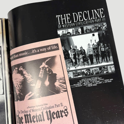 00's The Decline of Western Civilisation Films Japanese Booklet