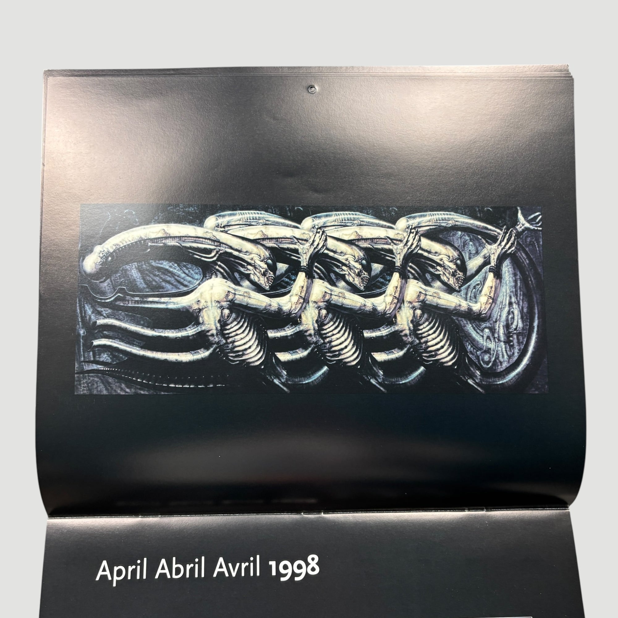 1998 HR Giger ARh+ 3D Calendar