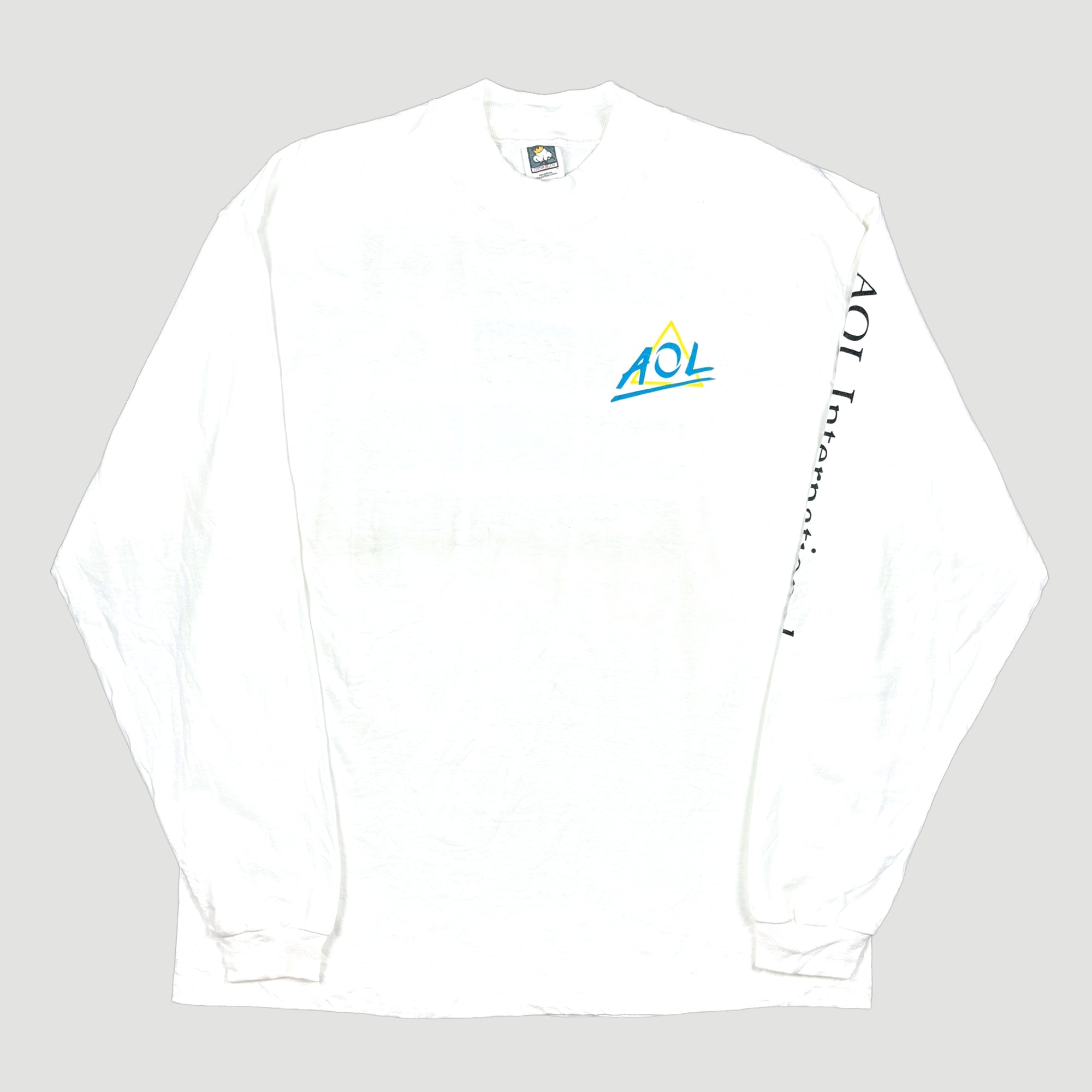 90's AOL Flag Longsleeve