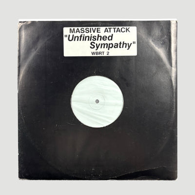 1991 Massive Attack Unfinished Sympathy 12" White Label Promo