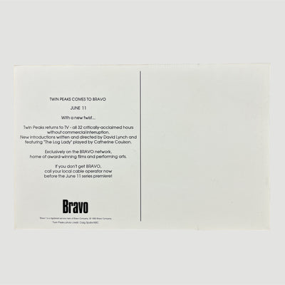1993 Twin Peaks Bravo Promo Flyer