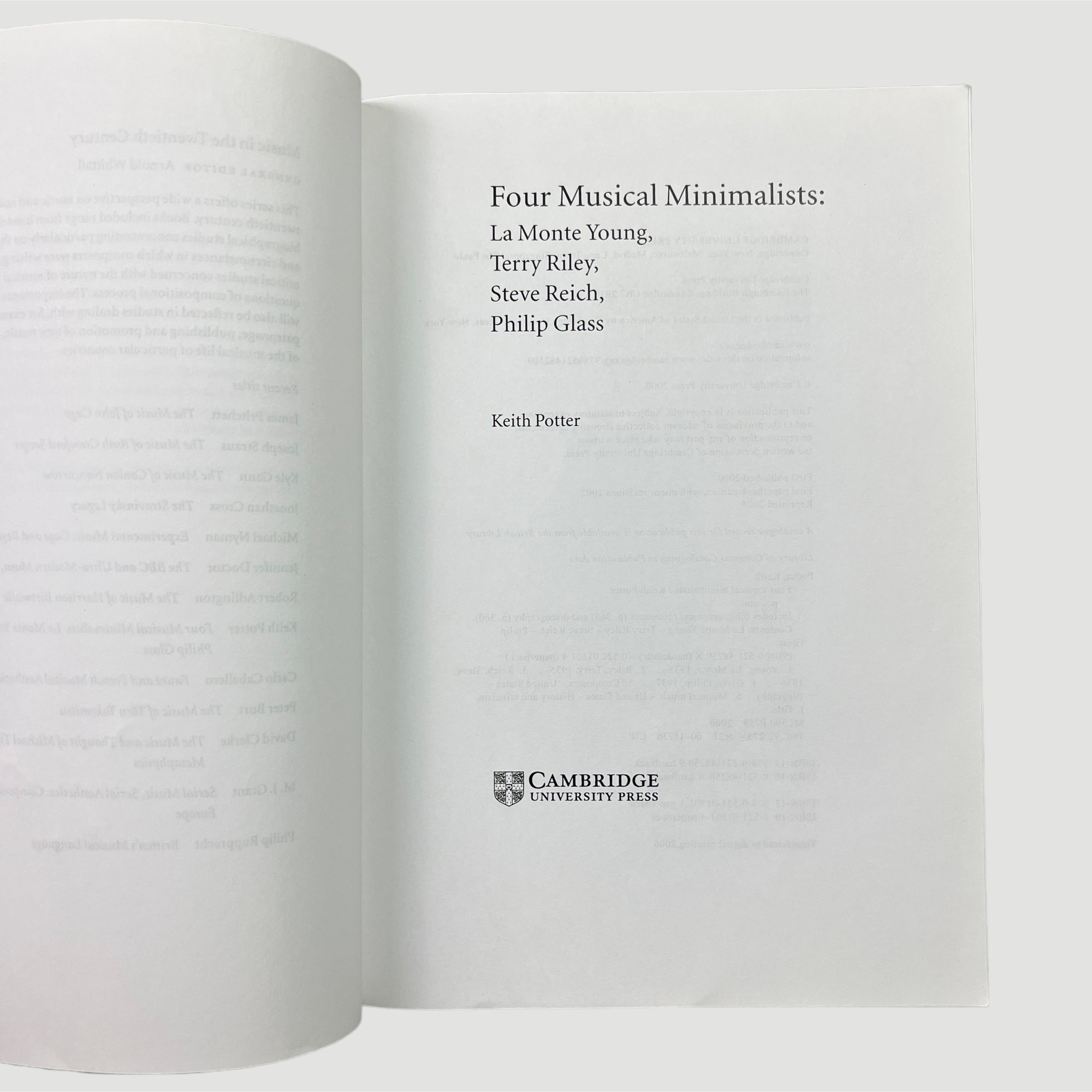 2004 Four Musical Miniamlists