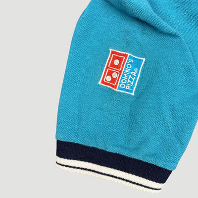 80's Domino’s Staff Polo Shirt (Navy Collar)