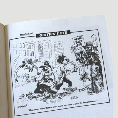 1987 Beastie Boys Scrapbook UK 1st Edition