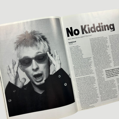 2001 Radiohead Unofficial Tour Programme