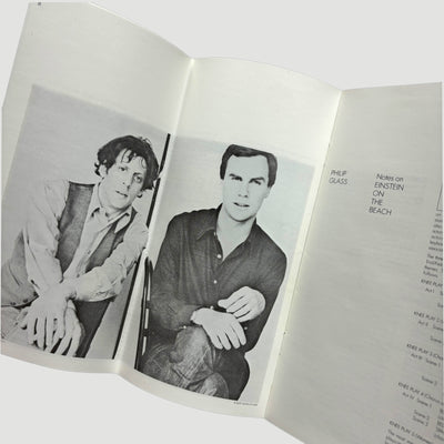 1979 Philp Glass Einstein on the Beach Cassette Boxset