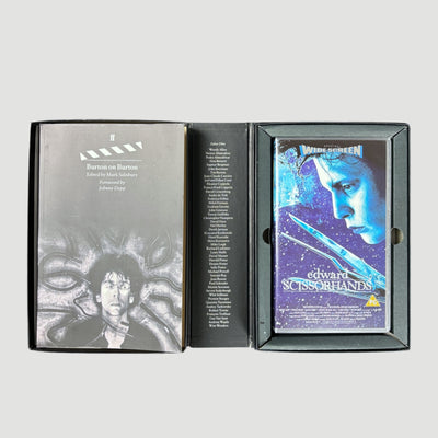 1993 Edward Scissorhands Faber UK Boxset (VHS+Book)