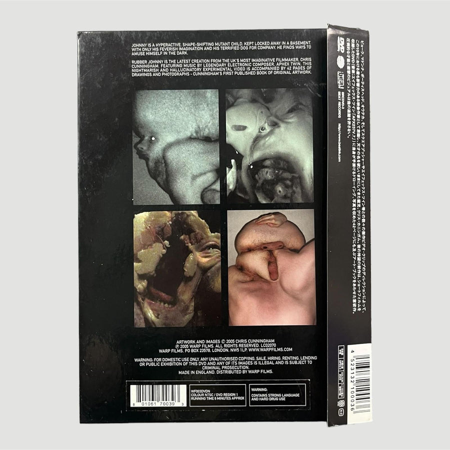 2005 Rubber Johnny Chris Cunningham Japanese DVD+Book+Sticker