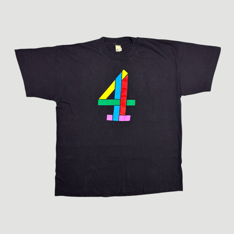 Late 80's Channel 4 Logo T-Shirt