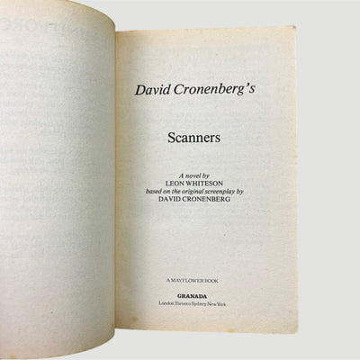 1981 David Kronenberg's Scanners Paperback