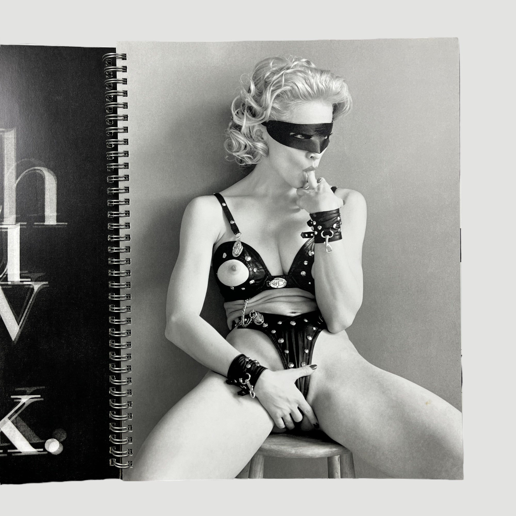 1992 Madonna 'Sex' Japanese Edition Book+CD (Boxed)