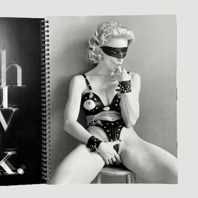 1992 Madonna 'Sex' Japanese Edition Book+CD (Boxed)