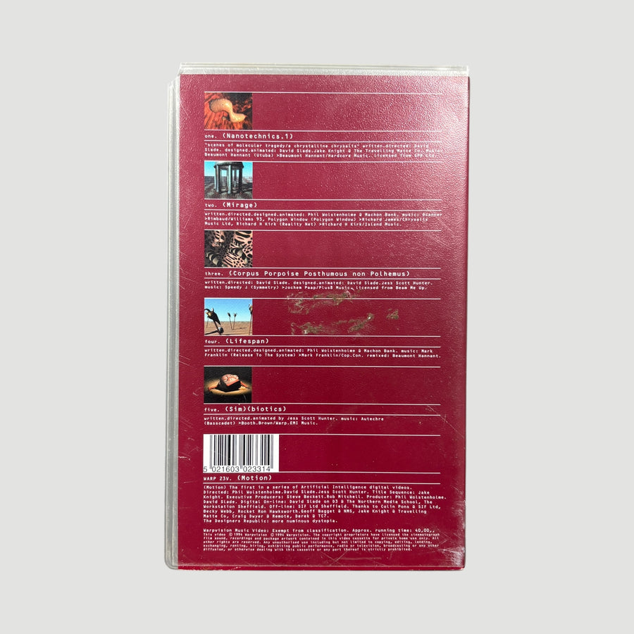 1994 Warp Vision Artificial Intelligence II (Motion) UK VHS