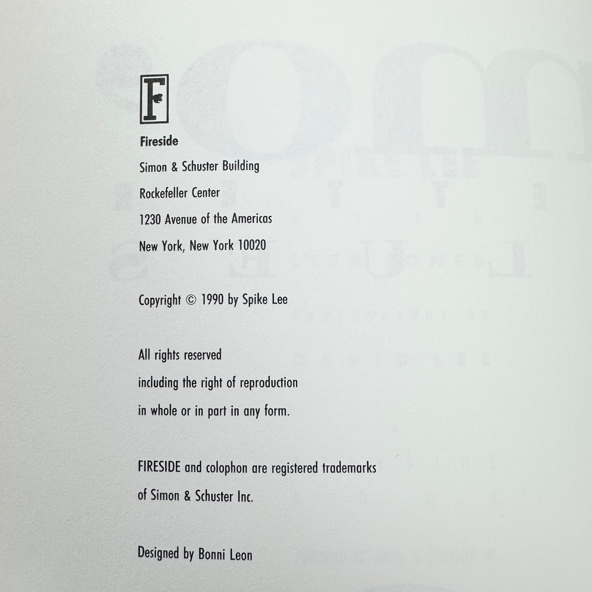 1990 Mo' Better Blues Spike Lee w/ Lisa Jones