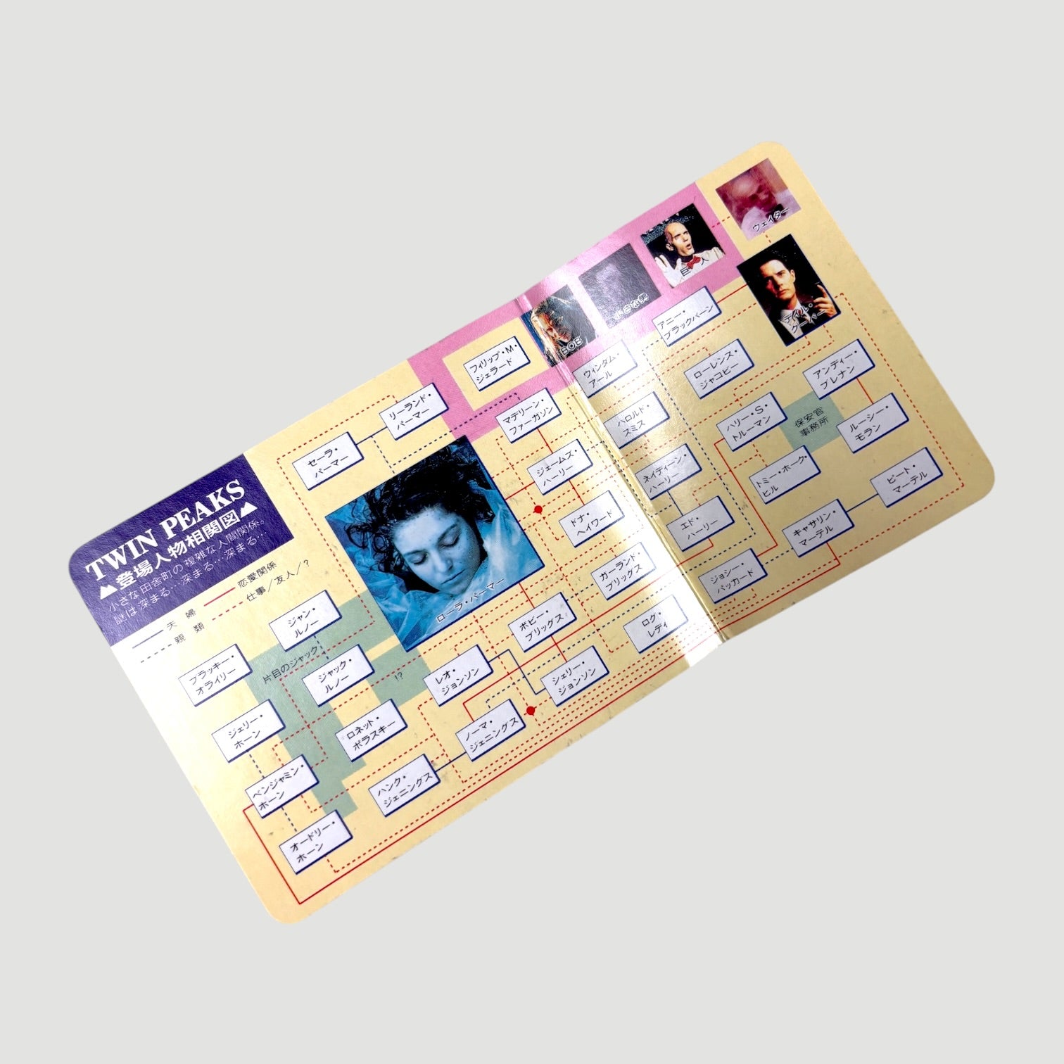 90's Twin Peaks Travel Japanese Card Game