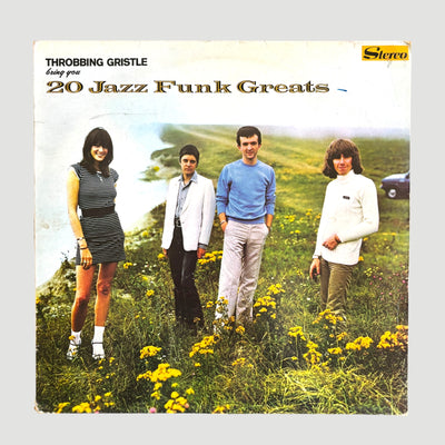 1979 Throbbing Gristle 20 Jazz Funk Greats 1st UK Press LP