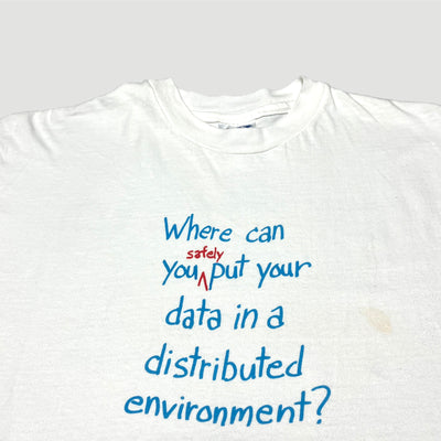 90's IBM Safe Data T-Shirt