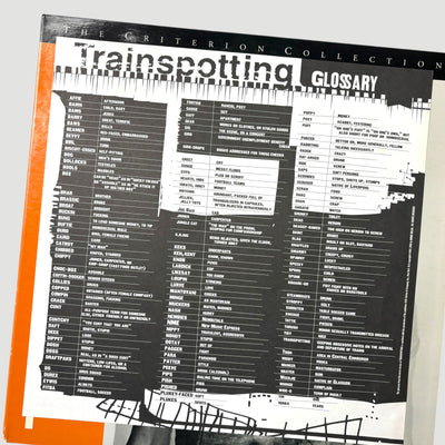 1997 Trainspotting UK Criterion Gatefold Laserdisc
