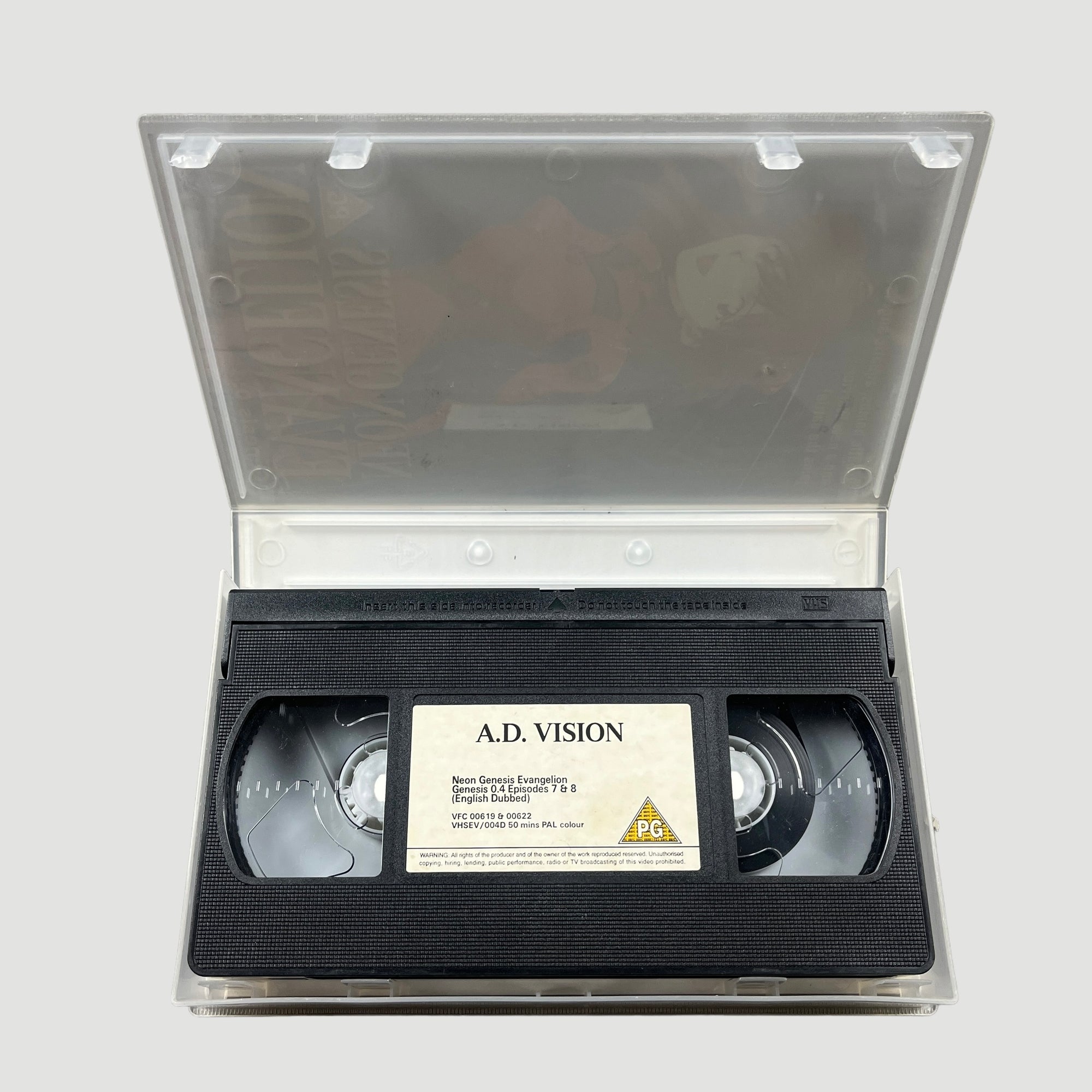 1997 Neon Genesis Evangelion Genesis 0:4 VHS