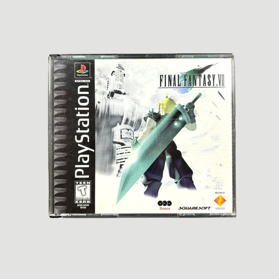 1997 Final Fantasy VII PlayStation 1 (US)