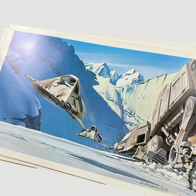 1980 The Empire Strikes Back Portfolio By Ralph McQuarrie (Complete)