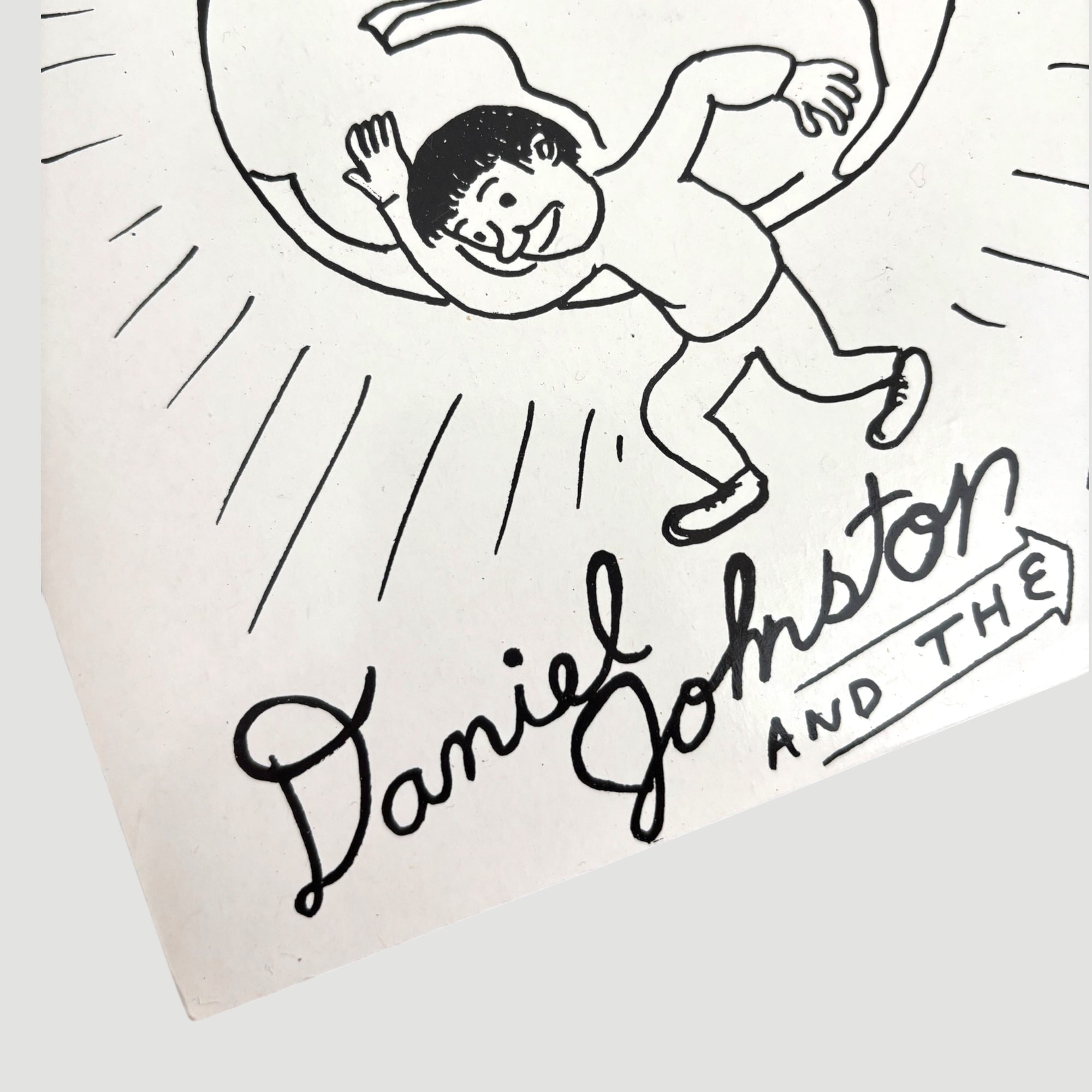 1991 Daniel Johnston & The Rhythm Rats Big Big World UK 7"