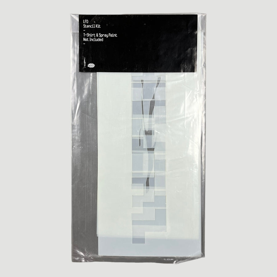 2003 LFO Warp Records Stencil Kit