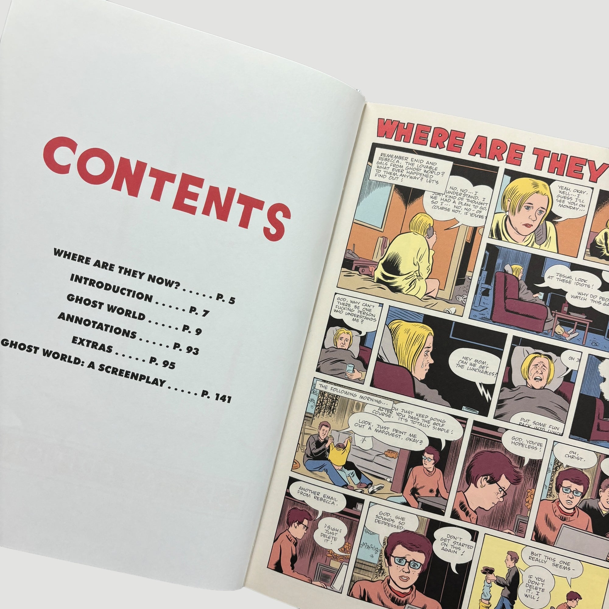 2008 Ghost World Special Edition by Daniel Clowes (1st Edition)