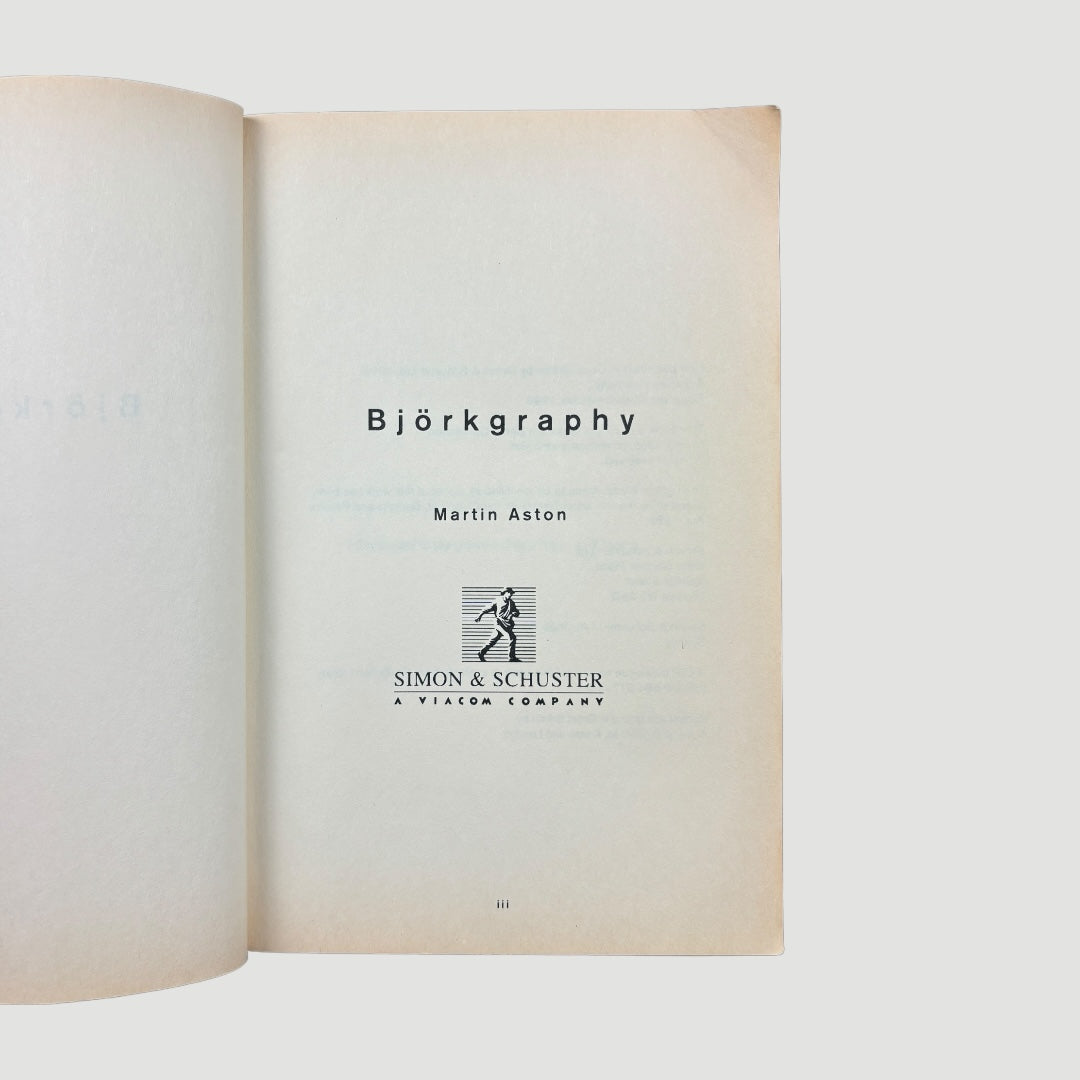 1996 Bjork 'Bjorkgraphy' by Martin Aston