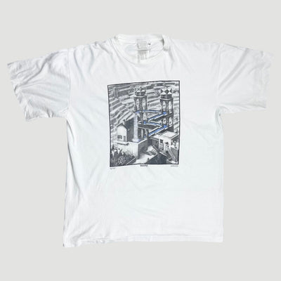 90's M.C. Escher Waterfall T-Shirt
