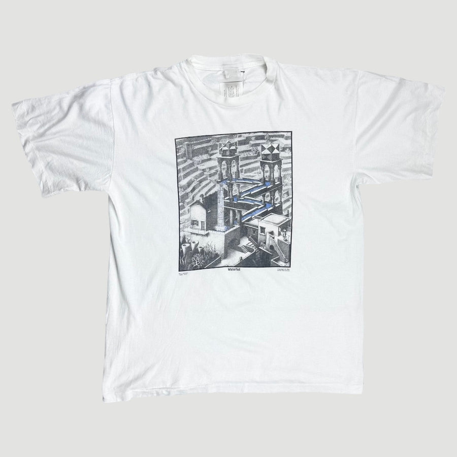 90's M.C. Escher Waterfall T-Shirt