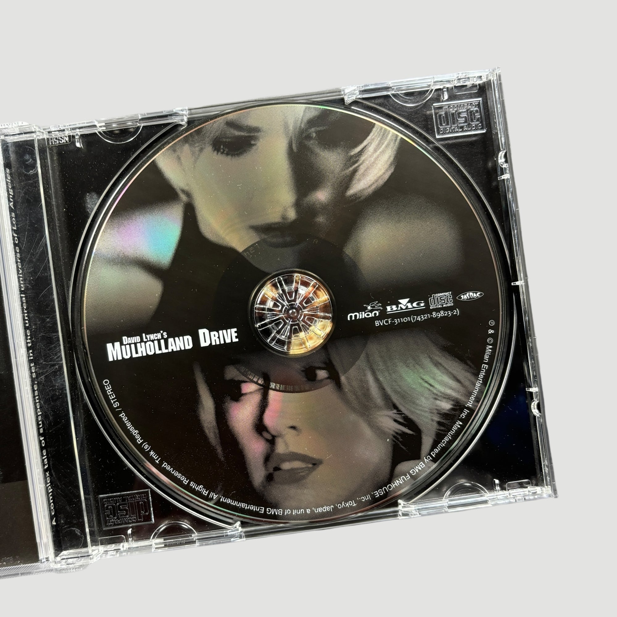 2001 Mulholland Drive Japanese OST CD