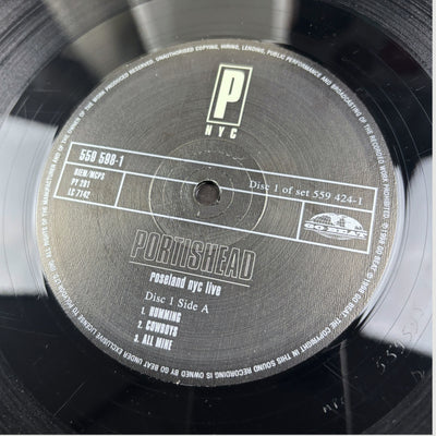 1998 Portishead Roseland NYC Live UK 1st Press + Poster
