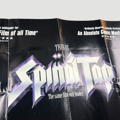 2000 Spinal Tap Re-Release UK Quad Poster