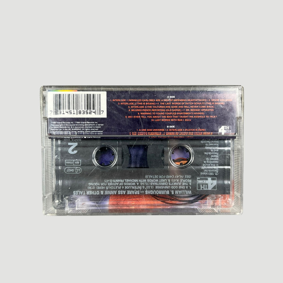 1993 William S. Burroughs 'Spare Ass Annie & Other Tales' Cassette