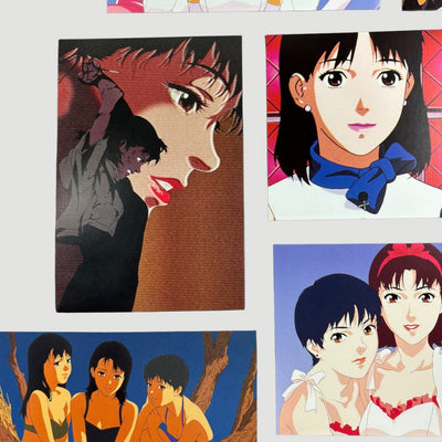 1997 Perfect Blue Japanese 8 Postcard Set