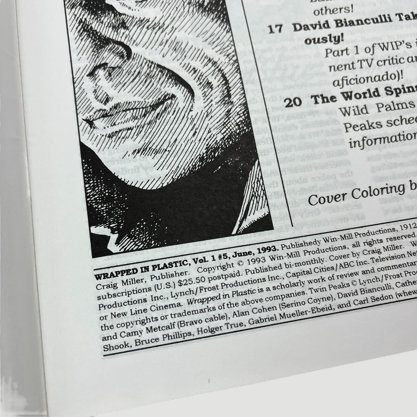 1993 Wrapped in Plastic Issue #5