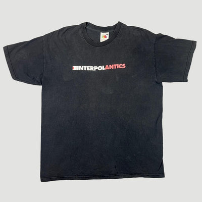 2002 Interpol Antics T-Shirt