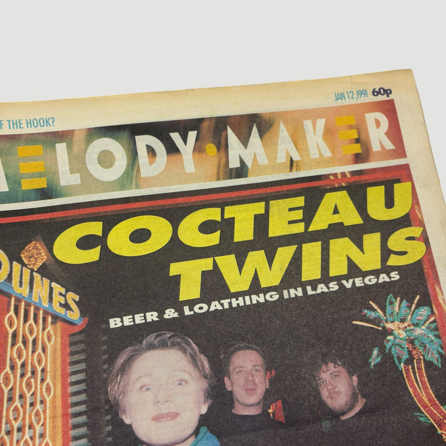 1991 Melody Maker Cocteau Twins Cover Issue