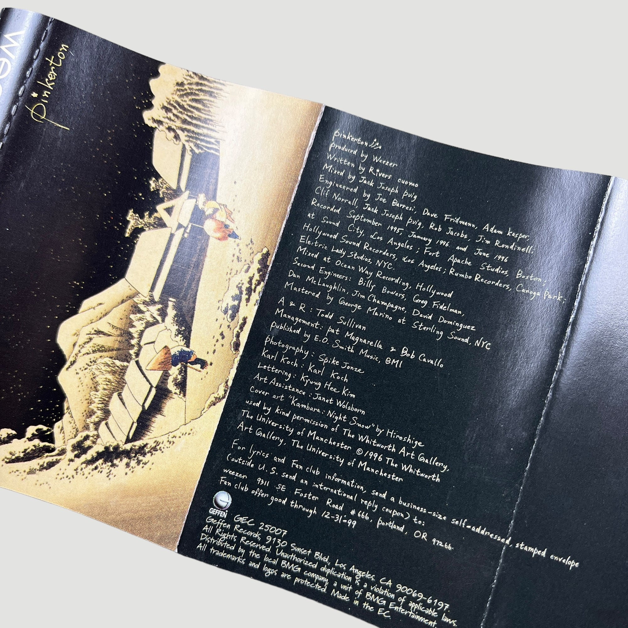 1998 Weezer Pinkerton Cassette