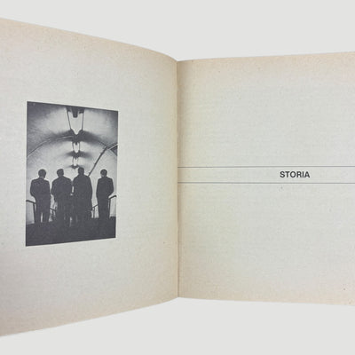 1983 Joy Division Joy Italian Lyric Book