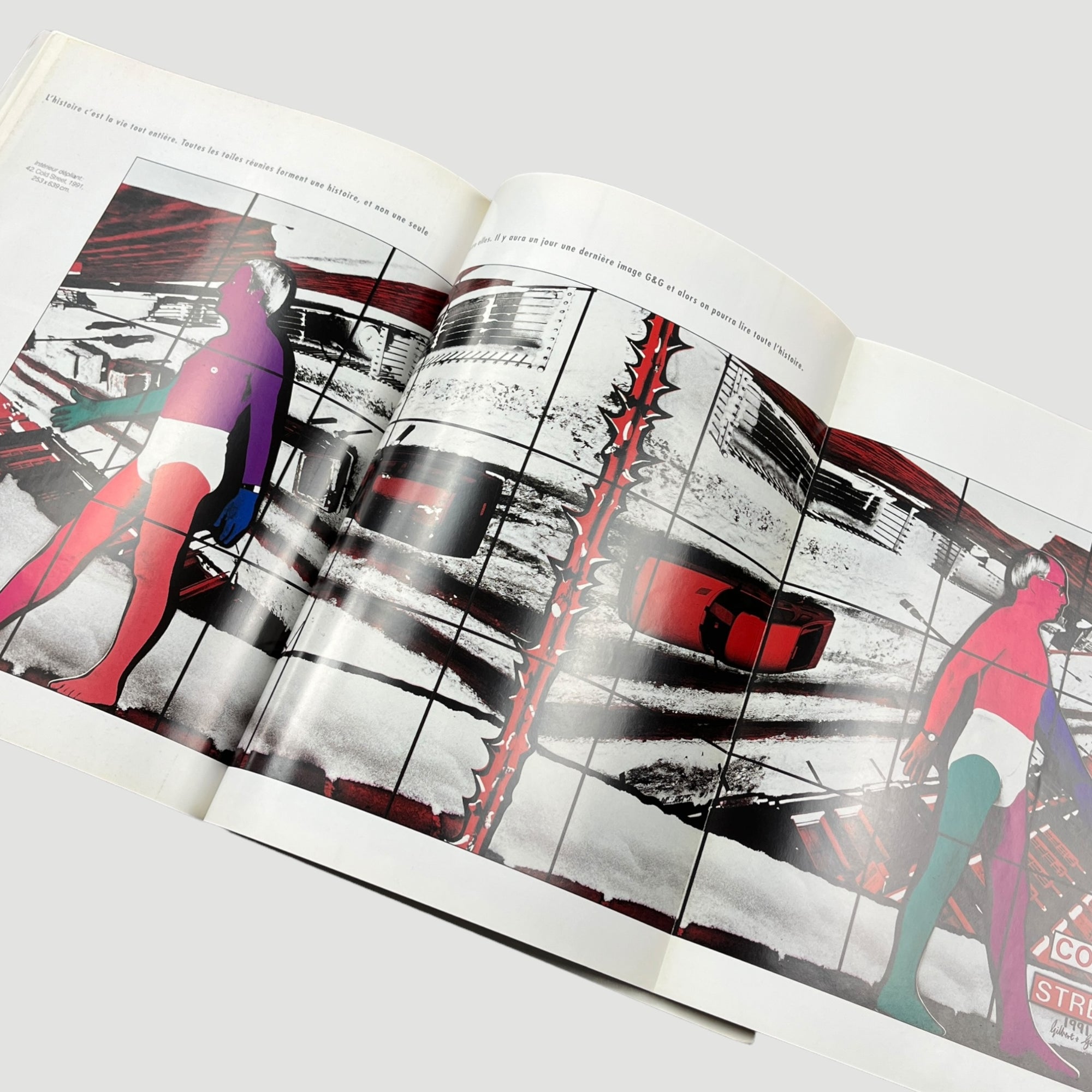 1996 Gilbert and George Connaissance Des Arts Programme