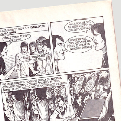 1992 Nirvana Hard Rock Comics #4 1st US Printing